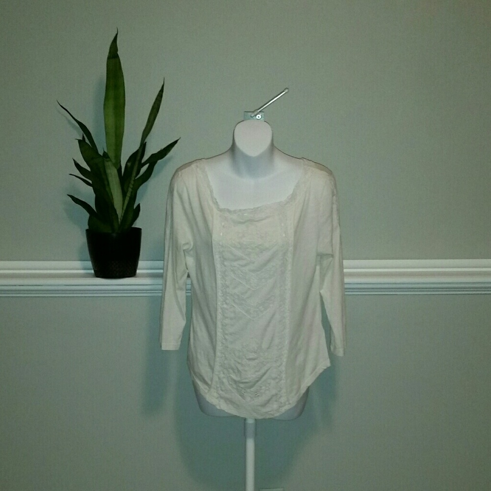 Free People Lace Top
